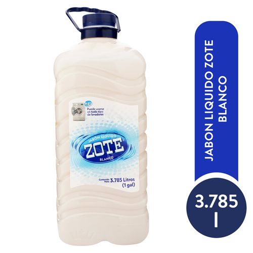 Jabon Liquido Zote Blanco 3785ml