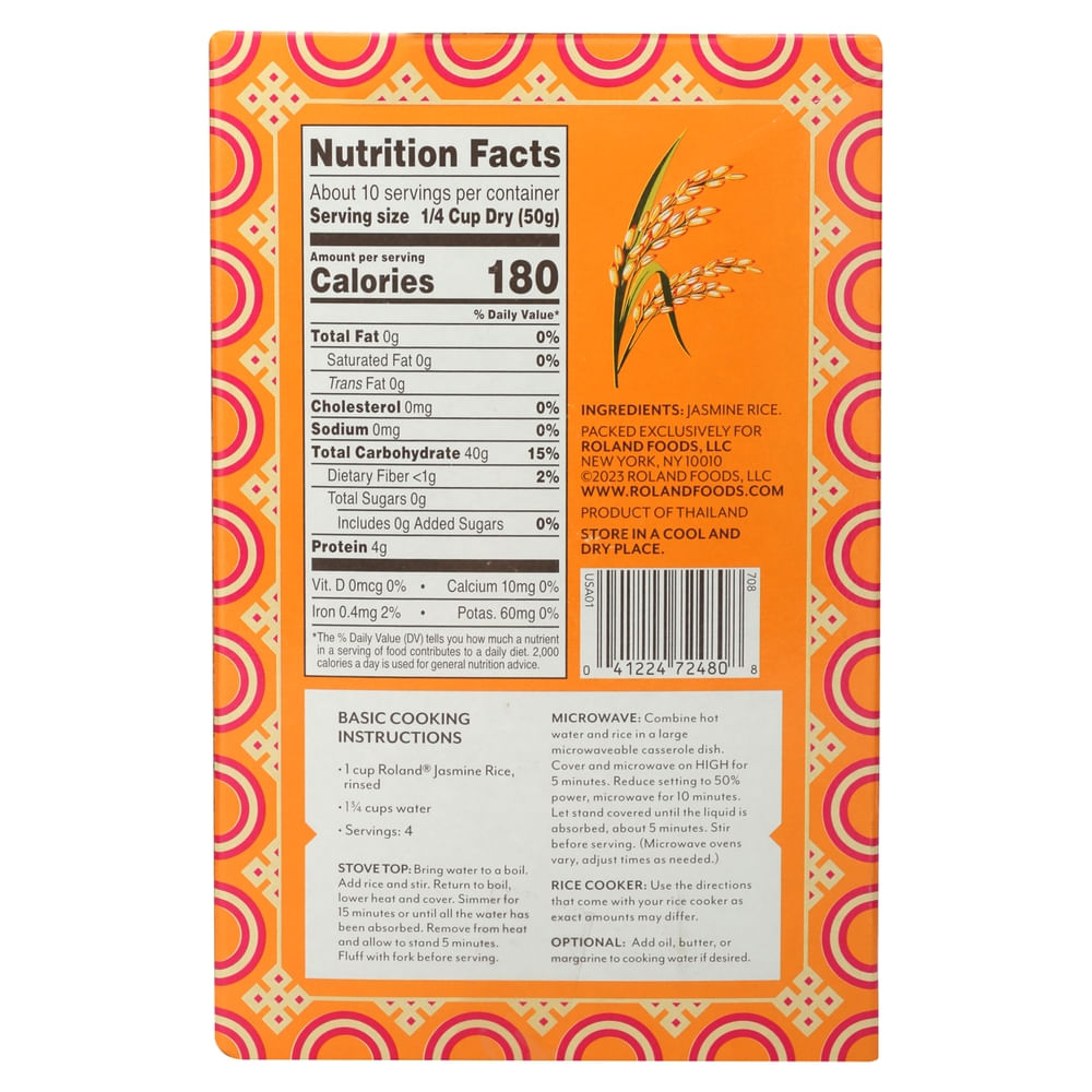 Arroz Roland Jazmin Roland 500gr - Walmart | Costa Rica