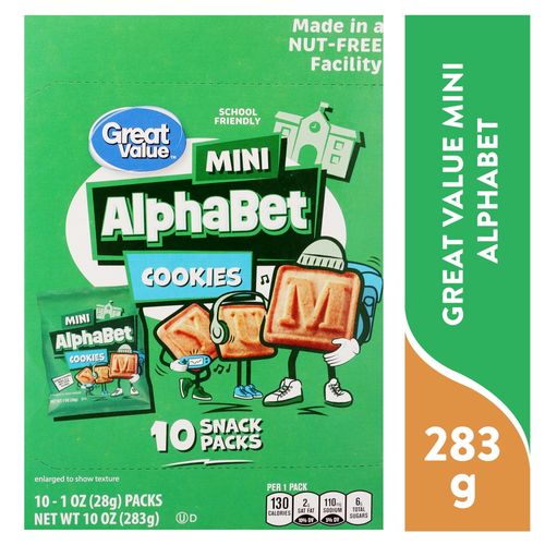 Mini Alphabet Great Value - 283 g
