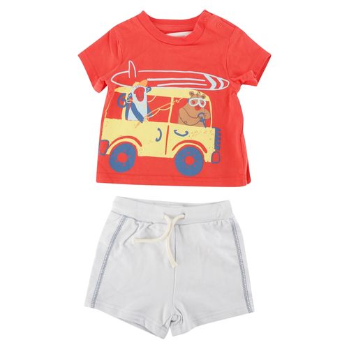 Conjunto Boulevard Short, Para Bebé Talla 6-36 Meses