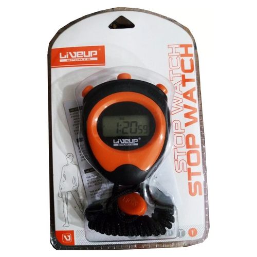 Cronometro Liveup Deportivo color naranja