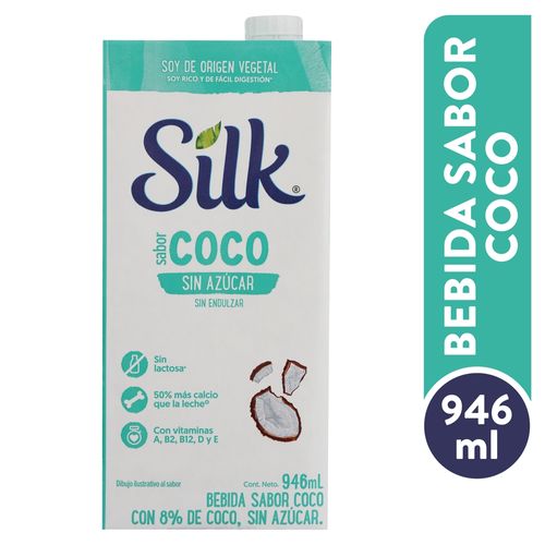 Bebida Silk Coco Sin Endulzante -946ml