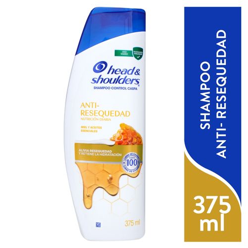 Shampoo H&S Nutrihoney Corr 375 Ml