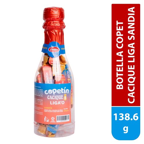 Botella Gallito de confites copetín cacique ligao sandía - 138.6 g