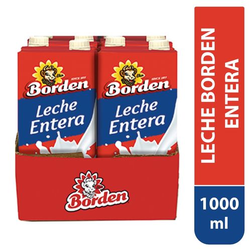 Leche Borden entera - 1000 ml