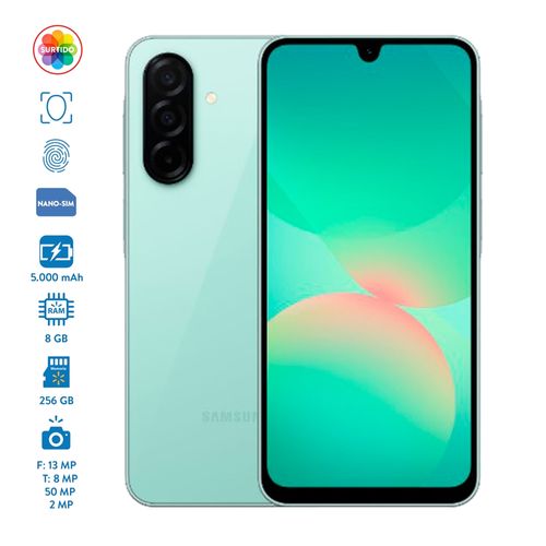 Celular Samsung A26 5G con 8GB de RAM y 256GB de almacenamiento