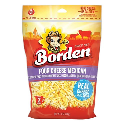 Borden Queso Mexicblend Fine Rall 226gr