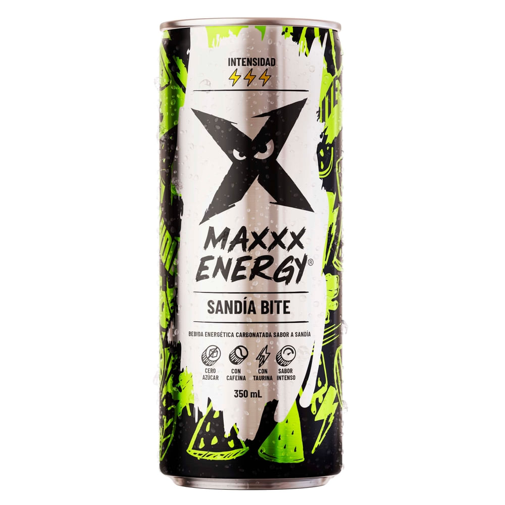 Comprar Bebida Maxxx Energy Sandía Lata -350 ml | Walmart Costa