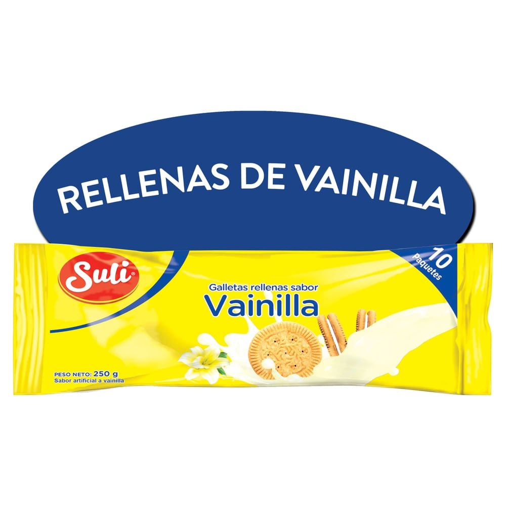 Comprar Galleta Suli Rellena De Vainilla - 250 g | Walmart Costa Rica ...