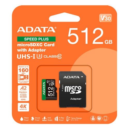 Micro SDXC Adata Speed plus 512GB