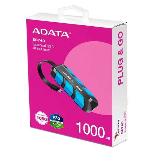HD externo Adata 1TB SC740