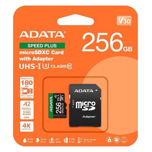 Micro SDXC Adata speed plus 256GB