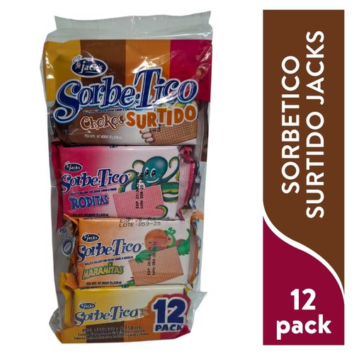 Sorbetico Jacks surtido - 300 g