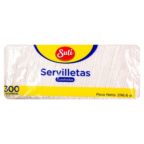 Servilleta Suli Cuadrada 300 unidades
