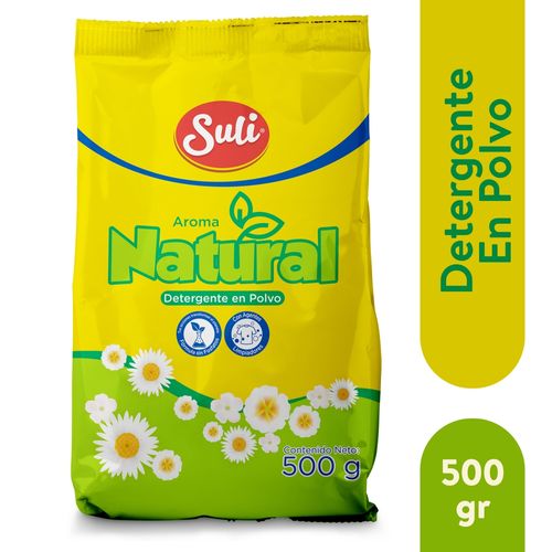 Detergente En Polvo Suli Aroma Natural - 500 g