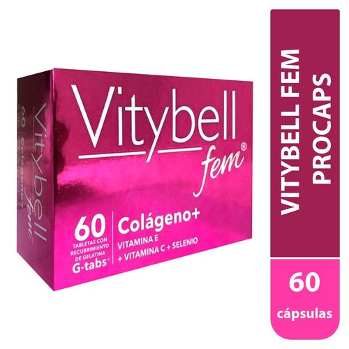 Vitybell Fem Procaps Capsula 60 U, Precio indicado por unidad