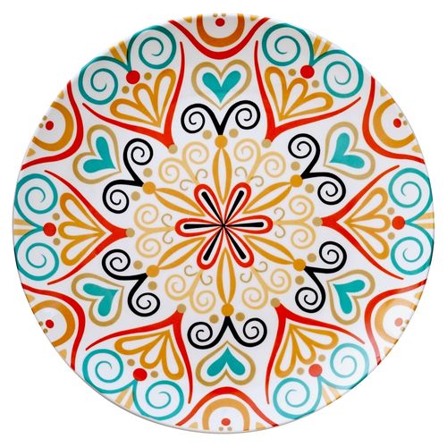 Plato Mainstays Plano Porcelana 10.5 Pulg