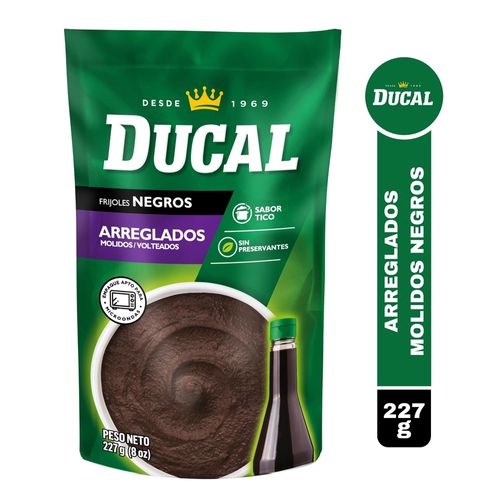 Frijol Ducal molido sabor tico doypack - 227 g