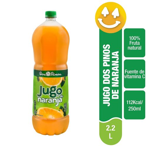 Jugo De Naranja Dos Pinos, Fuente De Vitamina C - 2.2 L