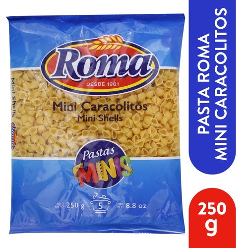 Pasta mini caracolitos Roma enrriquecida - 250 g