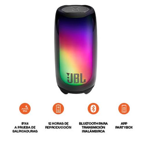 Parlante Jbl Bt Pulse 5 Negro