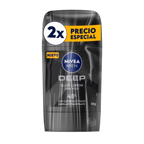 Deo Nivea Barra Barra Deep 2pk 100gr