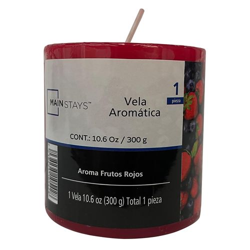 Vela aromática Mainstays aroma frutos rojos -300 g
