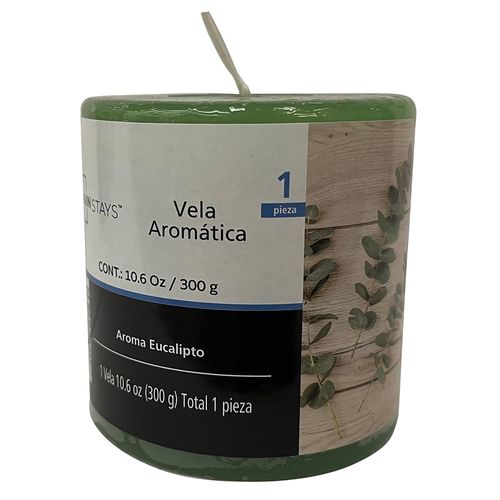 Vela aromática Mainstays aroma eucalipto -300 g