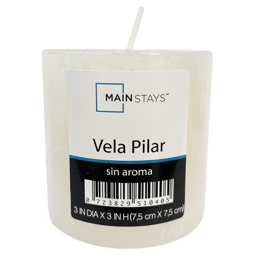 Vela Maisntays pilar sin aroma