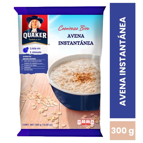 Avena Quaker Instantánea - 300 g