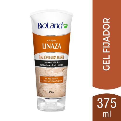 Gel Fijador Bioland Linaza Extra Fuerte - 375 ml