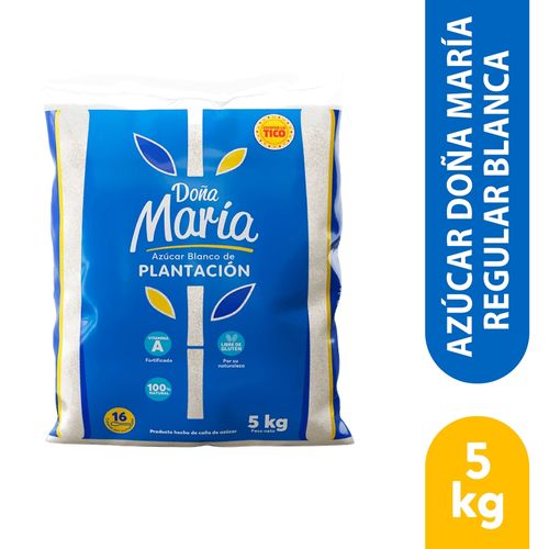 Azúcar Doña María Regular Blanca - 5000 g