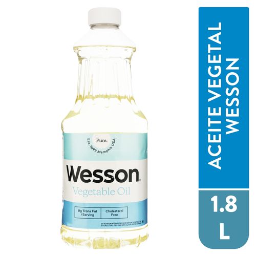 Aceite Vegetal De Soya Wesson 1180ml