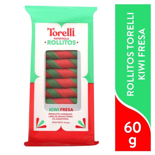 Rollito Torelli Kiwi Fresa 60gr