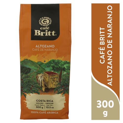 Cafe Britt Altozano Molido 300 Gr