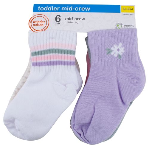 6Pk Calceta Wonder Nation Beba T0 6M