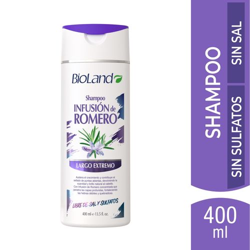 Shampoo Bioland Infusion Romero 400ml