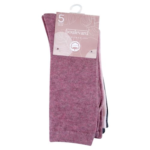 Calcetas 5Pk Damas Blvd