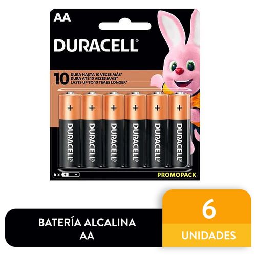 Duracell Bateria Aa Blister X 6 Ea