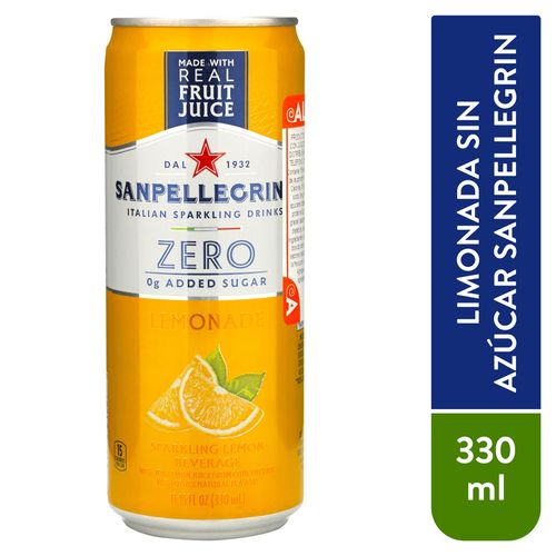 Sanpellegrino Zero Limonata Lata 330 Ml