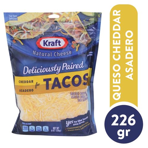 Queso Kraft Taco 226 Gr
