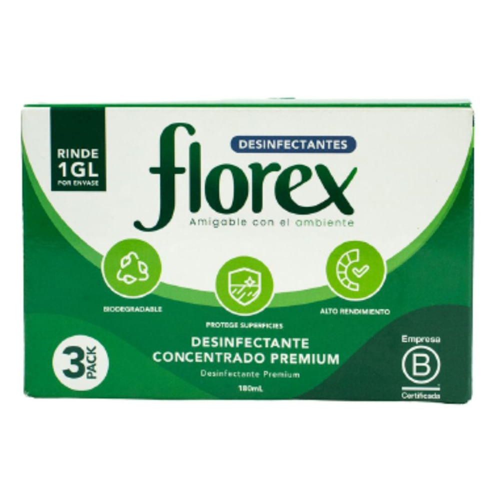 Comprar Desingectante Florex premium 3 pack -180 ml | Walmart Costa ...