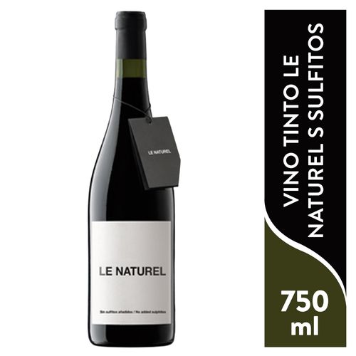Vino Tinto Le Naturel Sin Sulfitos - 750 ml