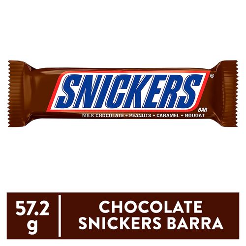 Chocolate Con Maní Snickers, Barra -1.86oz