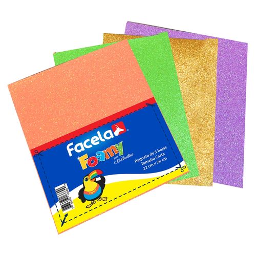 Cr Foamy Facela C Brillan Carta 5 Hojas