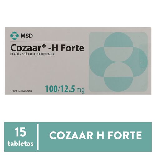 Cozaar Hf 100 12 5 Mg 15 T