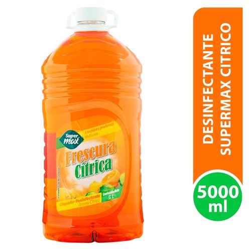 Desinfectante Supermax Citrico 5000Ml