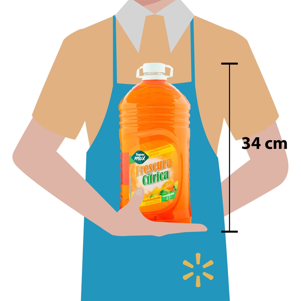 Comprar Desinfectante Supermax Citrico 5000Ml | Walmart Costa Rica