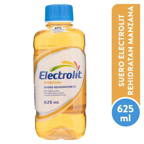 Suero Electrolit Rehidratante Sabor Manzana -625 ml