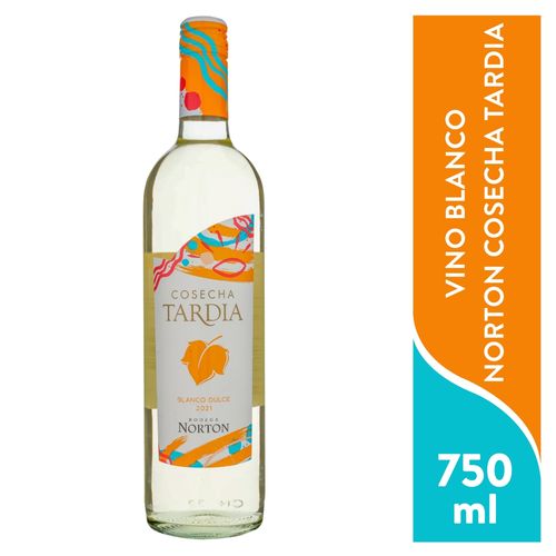 Vino Cosecha Tardía blanco dulce bodega norton - 750 ml
